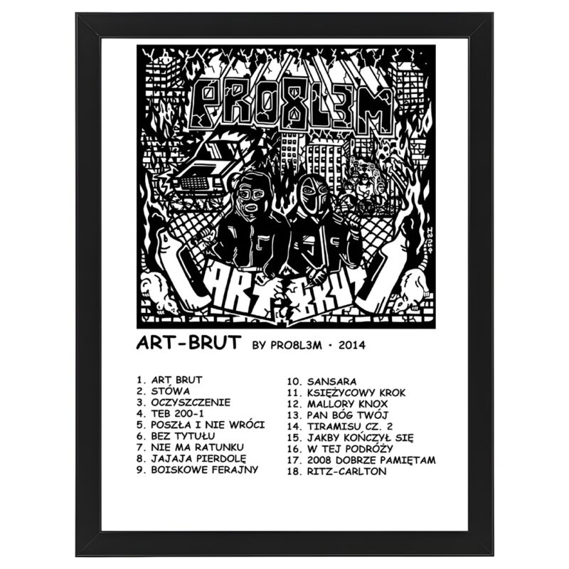 Plakat PRO8L3M Art Brut 1