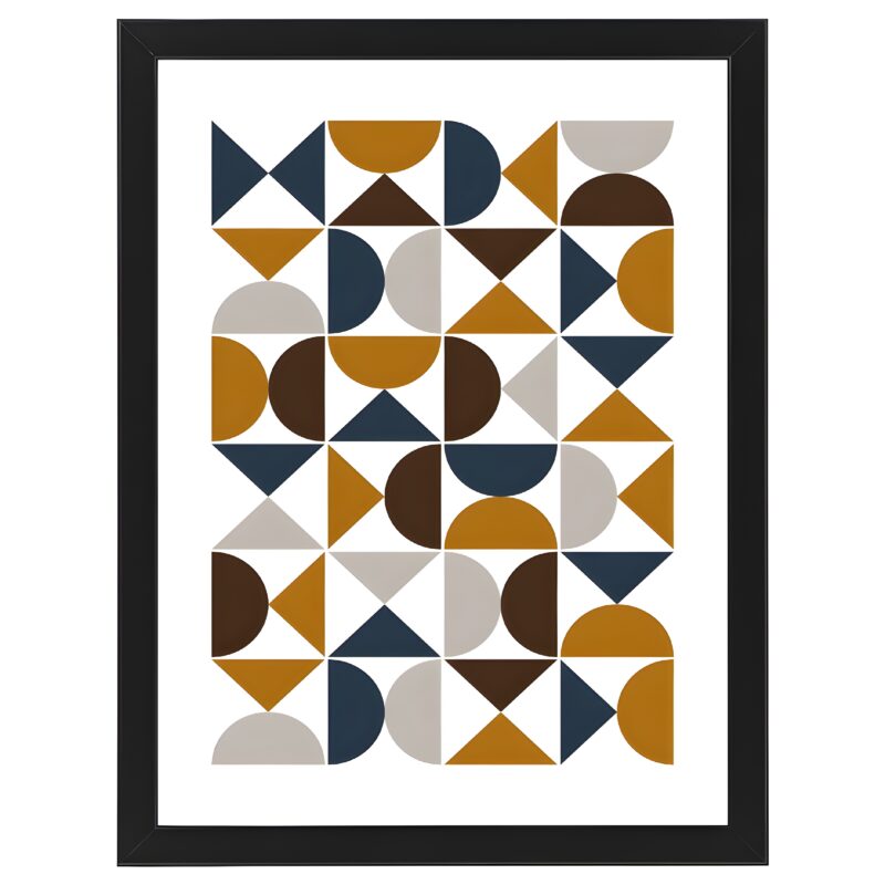 Plakat Art Bau Brown