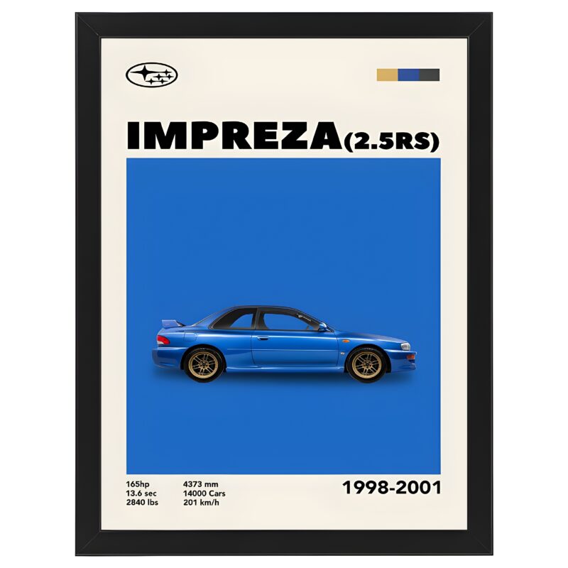 Plakat Subaru Impreza