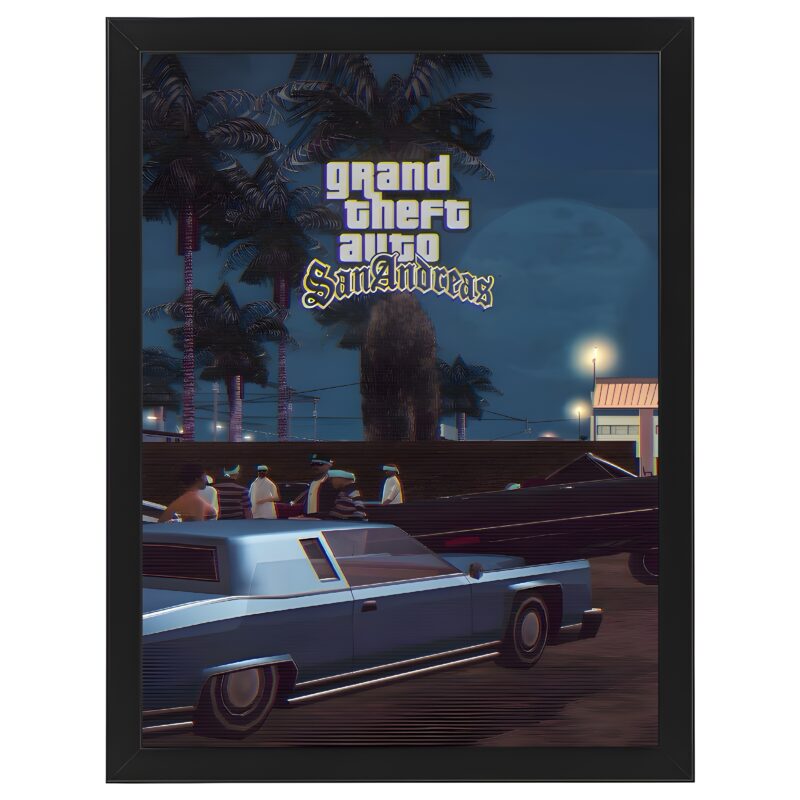 Plakat GTA San Andreas