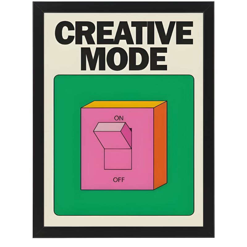 Plakat Creative Mode