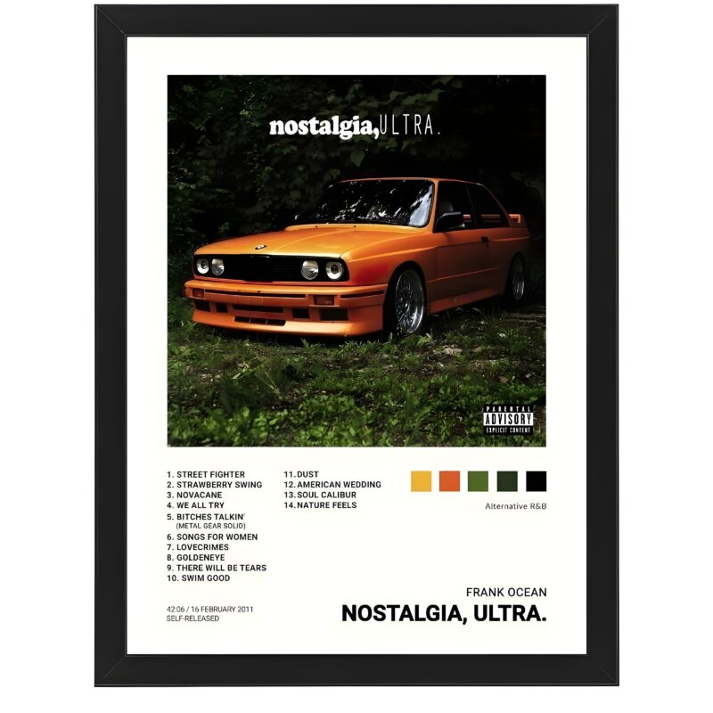 Plakat Frank Ocean Nostalgia Ultra