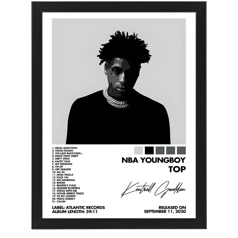 Plakat NBA YoungBoy Top
