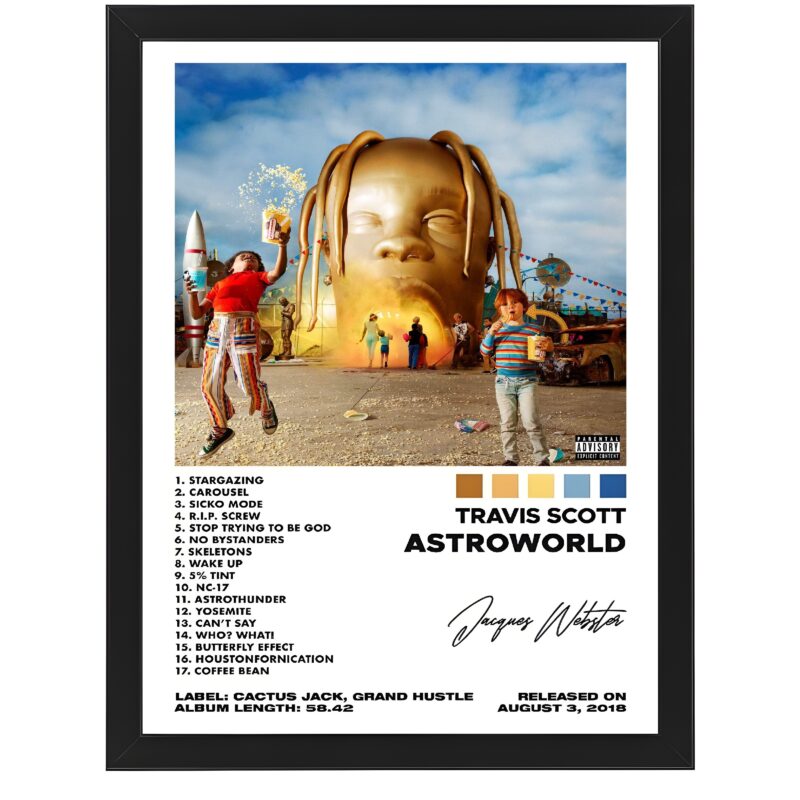 Plakat Travis Scott Astroworld