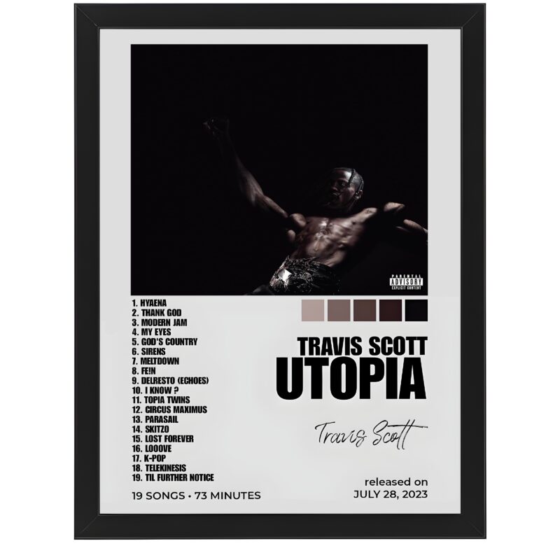 Plakat Travis Scott Utopia
